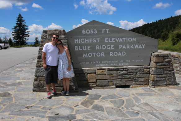 Blue Ridge Parkway Highest Elevation, North Carolina