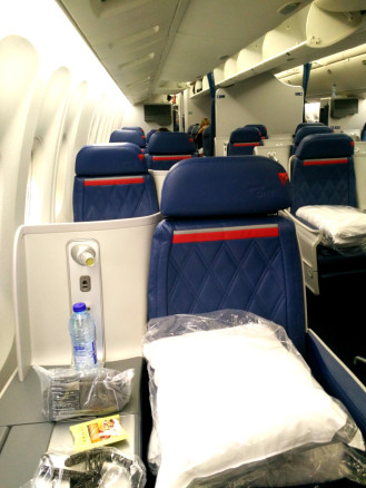 Delta Business Elite Seats on Boeing 767