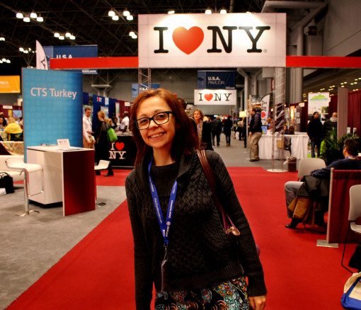 Bell on the trade floor NYT travel show