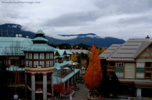 Whistler hotel view