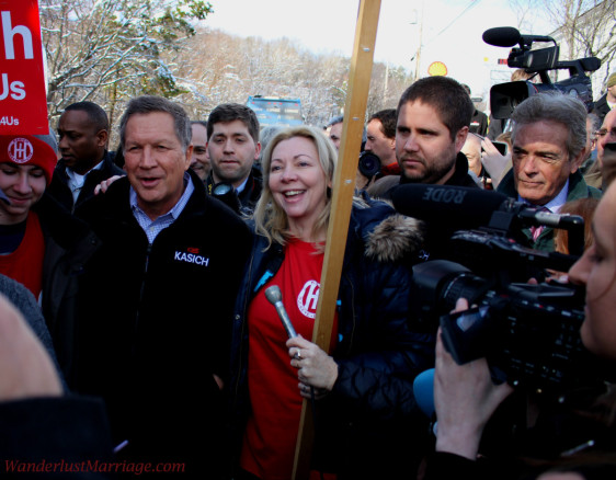 John Kasich in New Hampshire