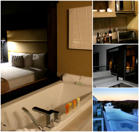 Esterel Resort Lakefront Suite- room and balcony