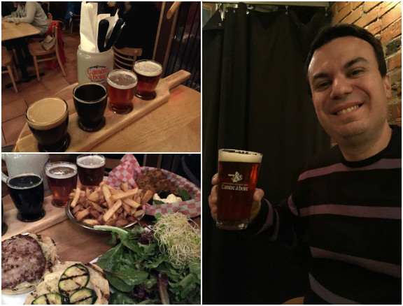  Montreal microbrews and food at gastropub L' Amere a Boire, tips for visiting Montreal