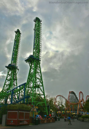 Goliath rollercoaster, Six Flags New England