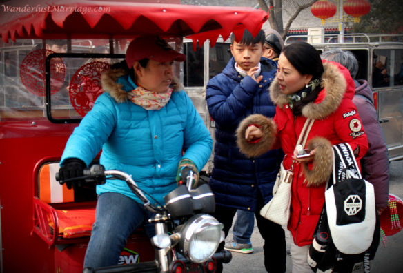 People of Beijing, Chinese TukTuk negotiation