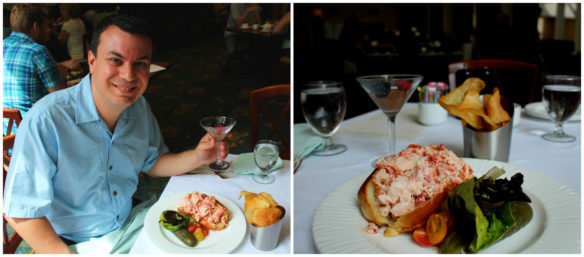 Langham Hotel - lobster roll