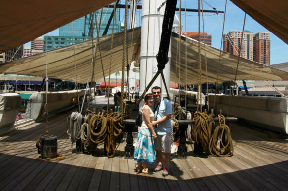 Alex & Bell - USS Constellation