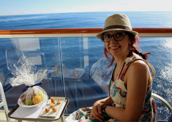 Balcony of the Norwegian Getaway