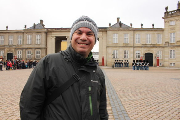 Changing of the guard at Amalienborg Palace