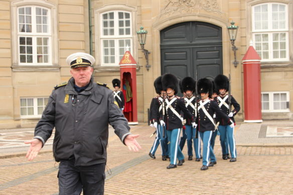 Amalienborg Palace changing of the guard, Copenhagen