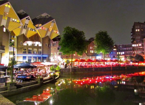 examples of modern architecture in the Oude Haven of Rotterdam