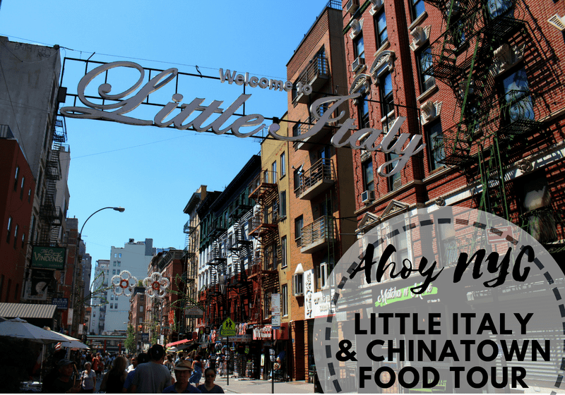 Little Italy, Ahoy New York Food Tours