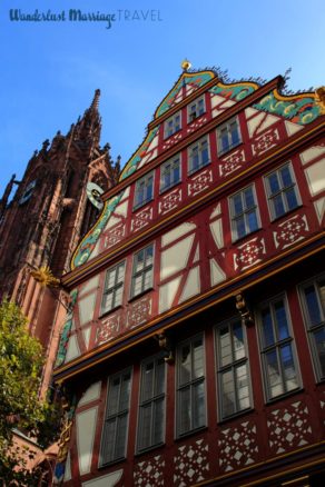 Frankfurter Dom & New Frankfurt architecture