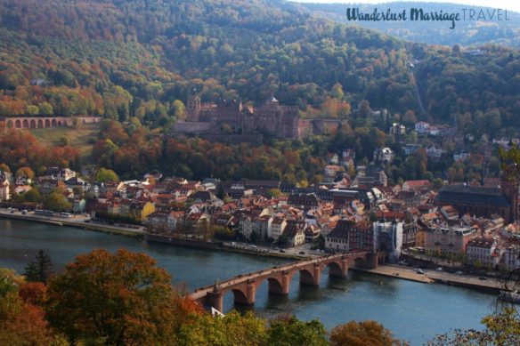 From the mountain looking down on the village of Hilderberg