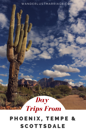 Pinterest pin for day trip from Phoenix