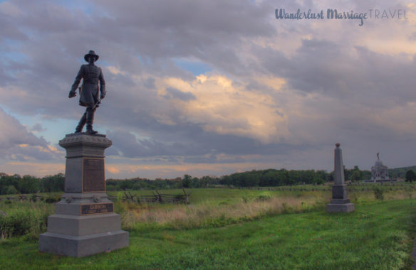 Pennsylvania monument on the Gettysburg Battlefield