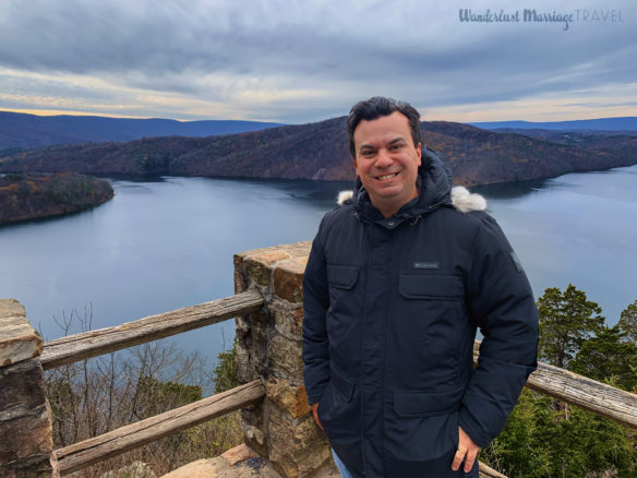 Alex at Raystown Lake overlook