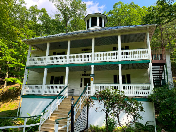 Hampshire Building at Capon Springs and Farms in West Virginia